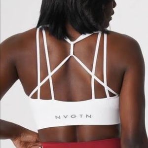 NVGTN galaxy ribbed sports bra